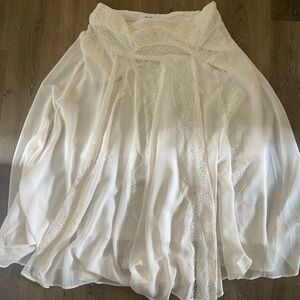 Reiss Ultana Lace Skirt